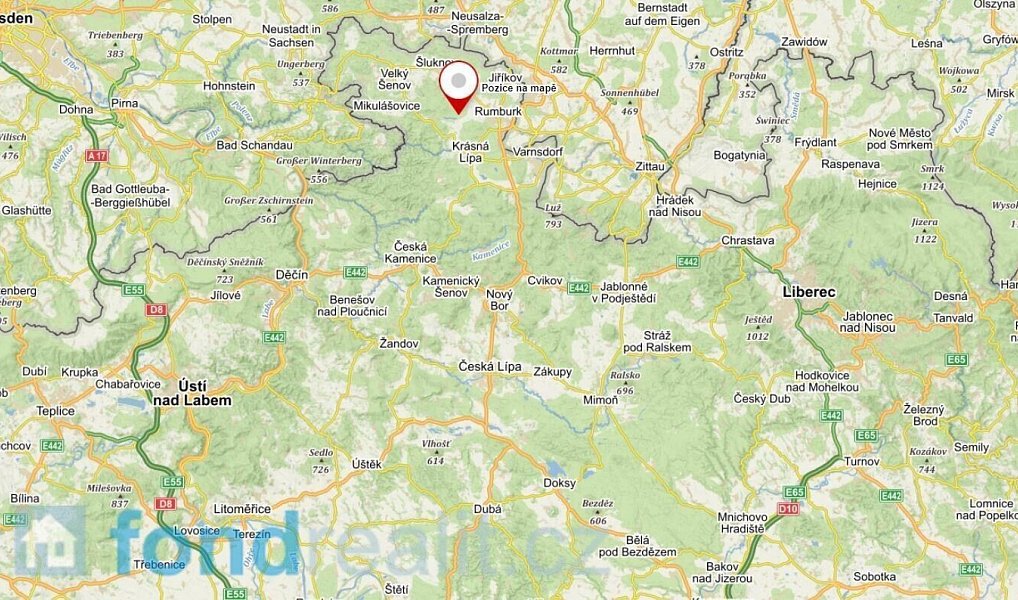 Prodej pole 50 580 m², Staré Křečany – náhled fotky 16