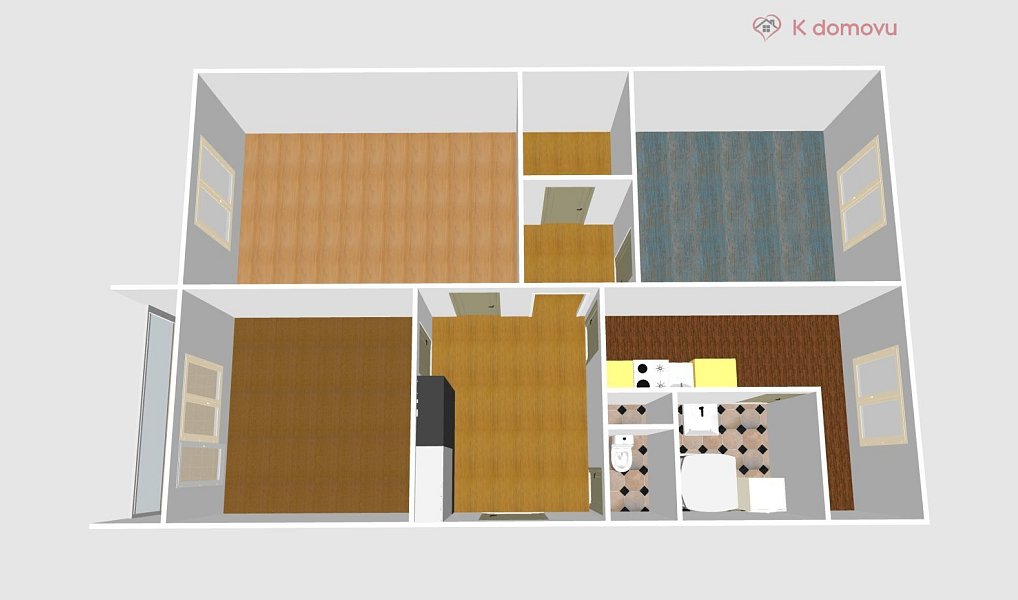 Prodej bytu 3+1 76 m², Olomouc – náhled fotky 2