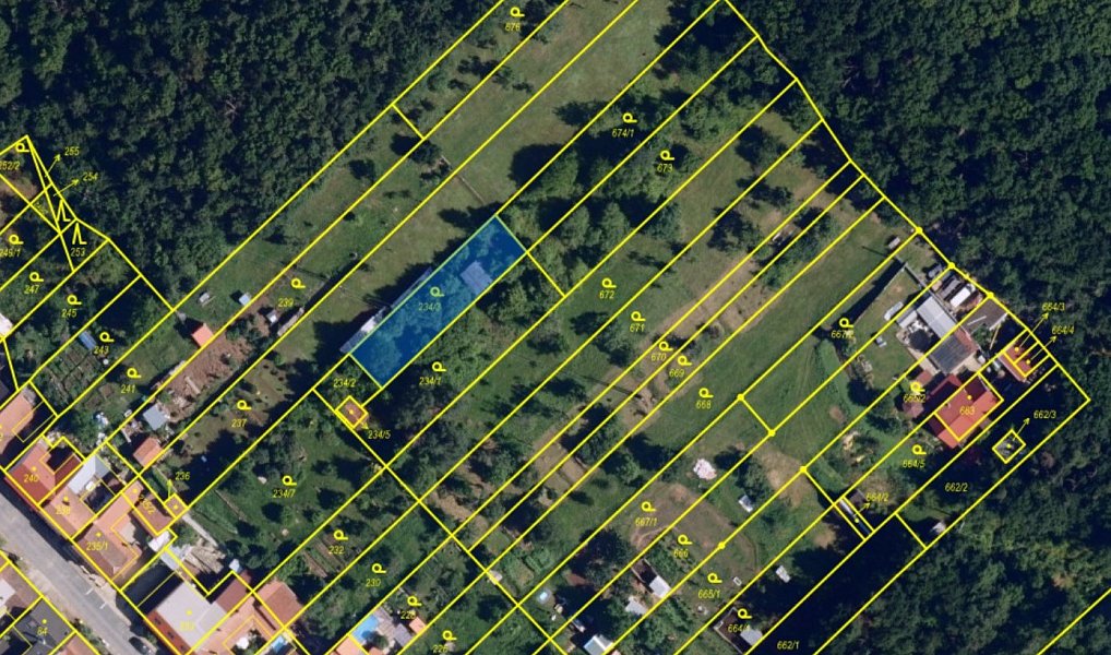 Prodej zahrady 1 857 m², Radostice – náhled fotky 10