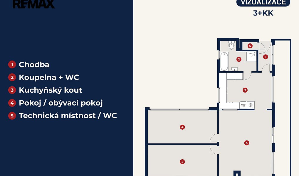 Prodej bytu 1+kk 85 m², Praha – náhled fotky 21