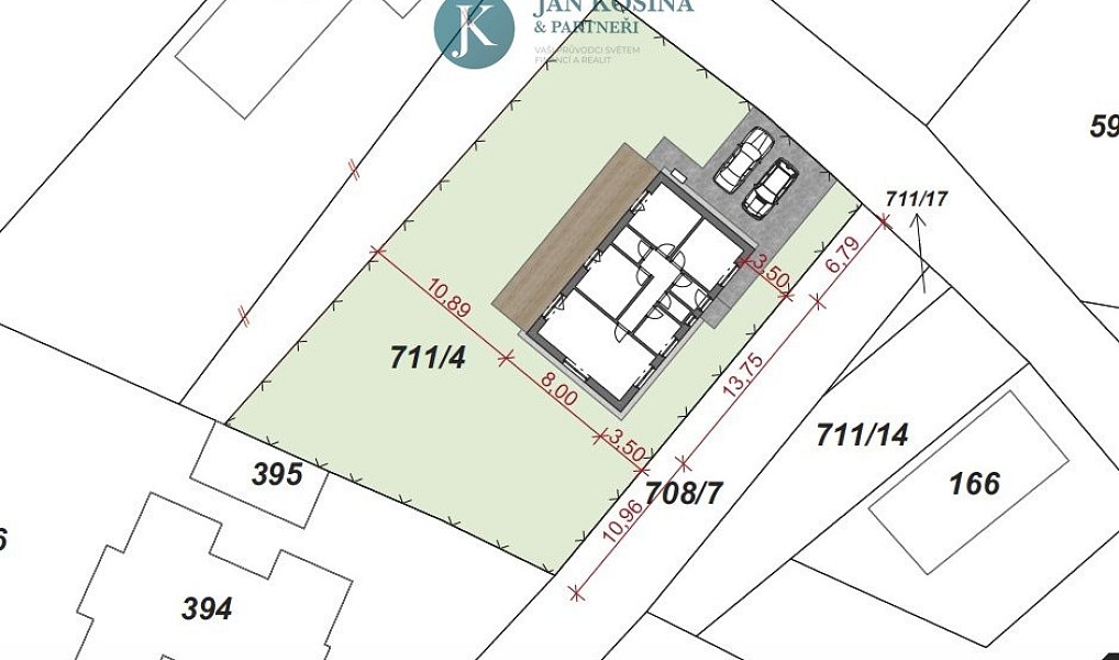 Prodej stavebního pozemku 816 m², Mukařov – náhled fotky 4
