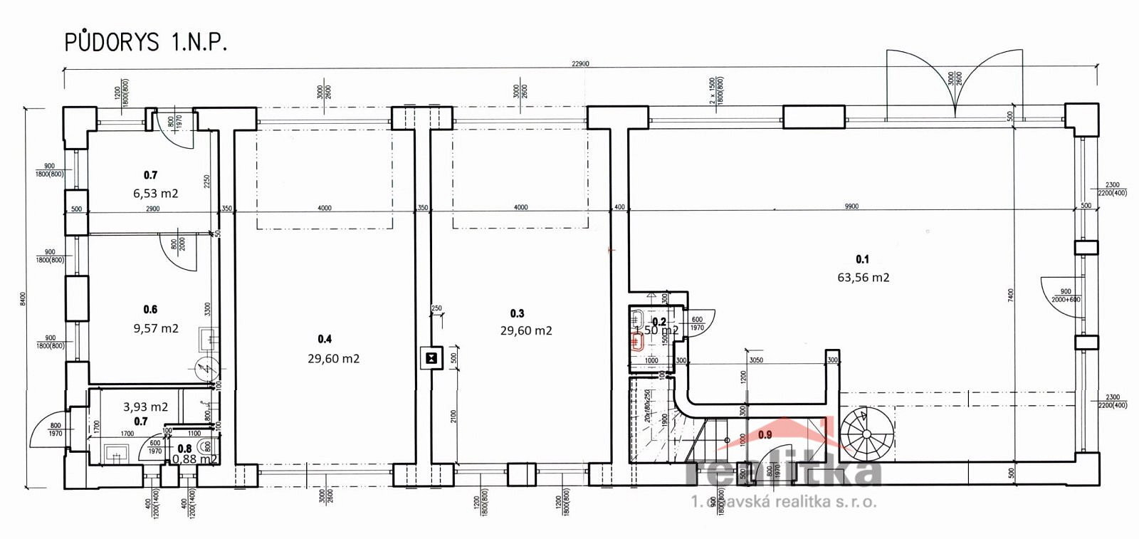 Prodej obchodních prostor 701 m² – fotografie 4