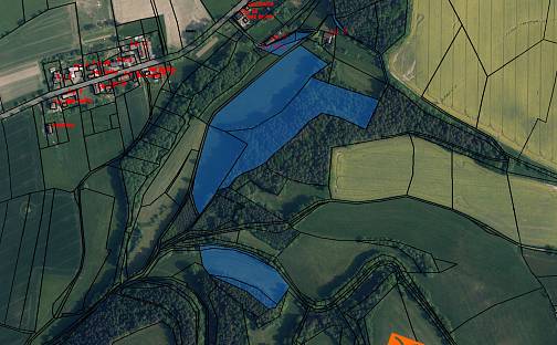 Prodej pozemku 11 400 m², Český Dub, okres Liberec