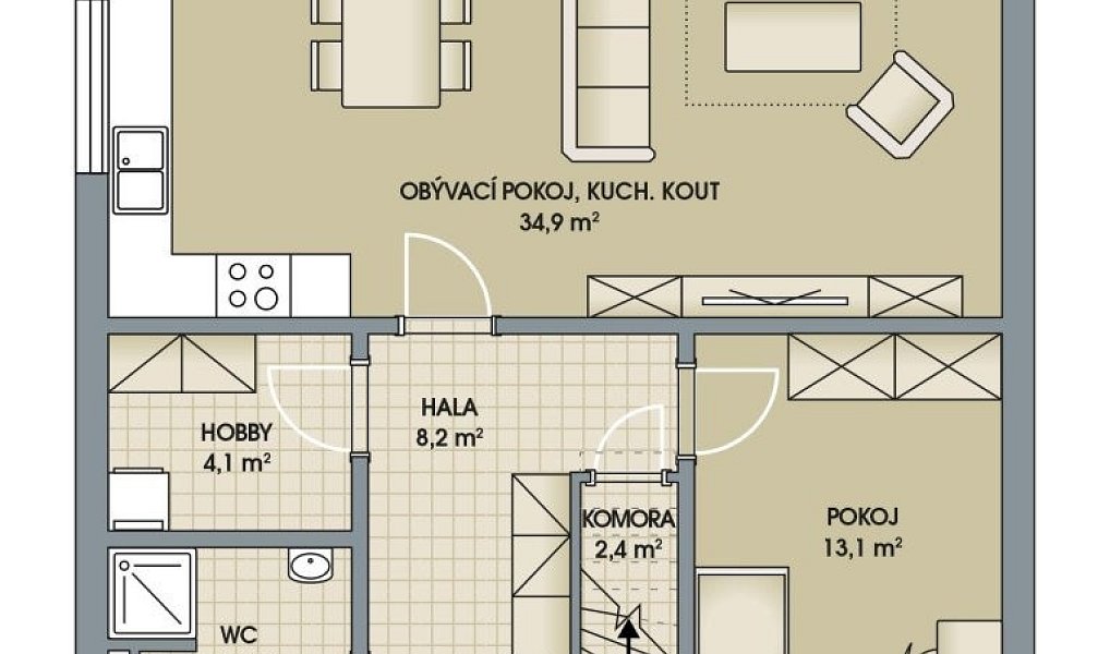 Prodej domu 138 m² s pozemkem 430 m², Písková Lhota – náhled fotky 7