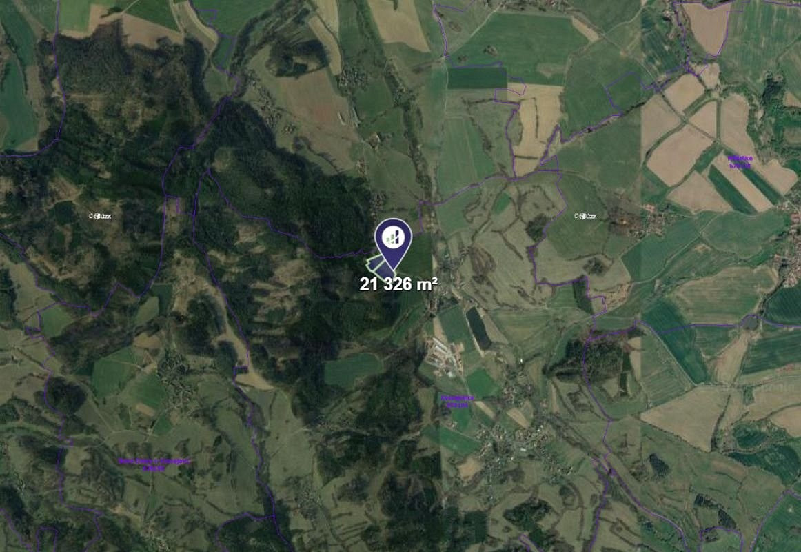 Prodej pole 21 326 m² – fotografie 2