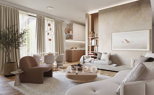 Prodej bytu 4+kk 98 m², Na Laurové, Praha 5 - Smíchov