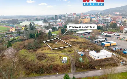 Prodej stavebního pozemku 883 m², Pod Parkem, Krupka, okres Teplice