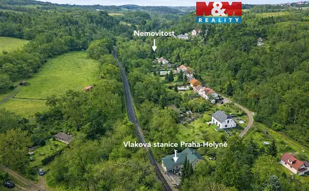 Prodej zahrady 595 m², K dobré vodě, Praha 5 - Holyně