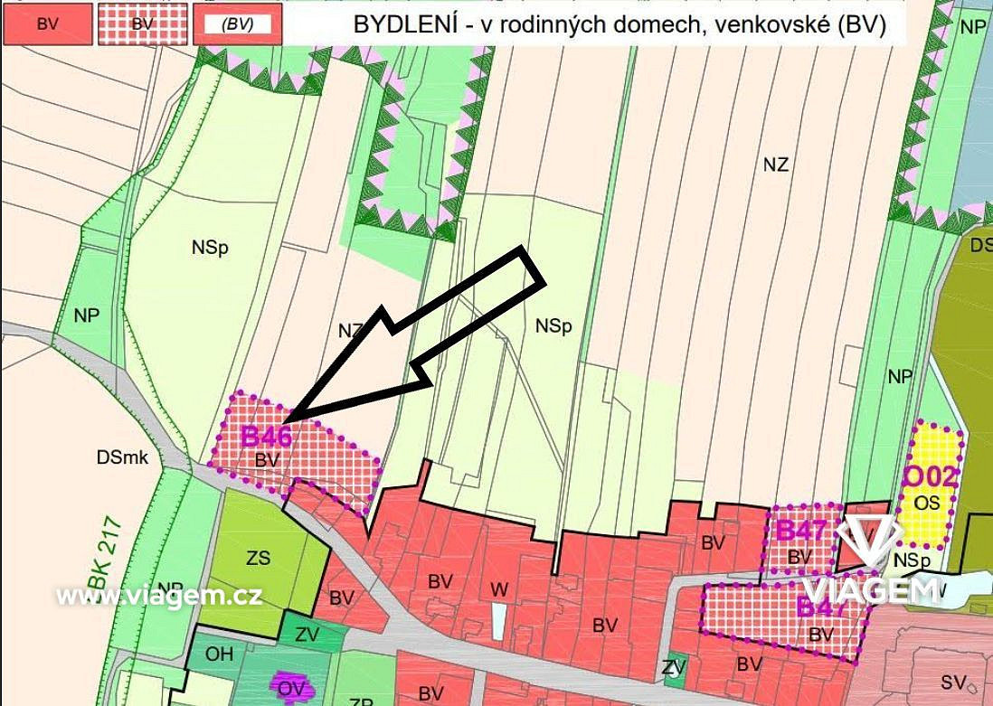 Prodej stavebního pozemku 2 762 m² – fotografie 3