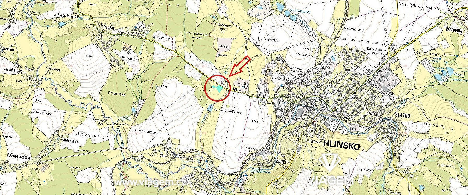 Prodej pole 2 335 m² – fotografie 3
