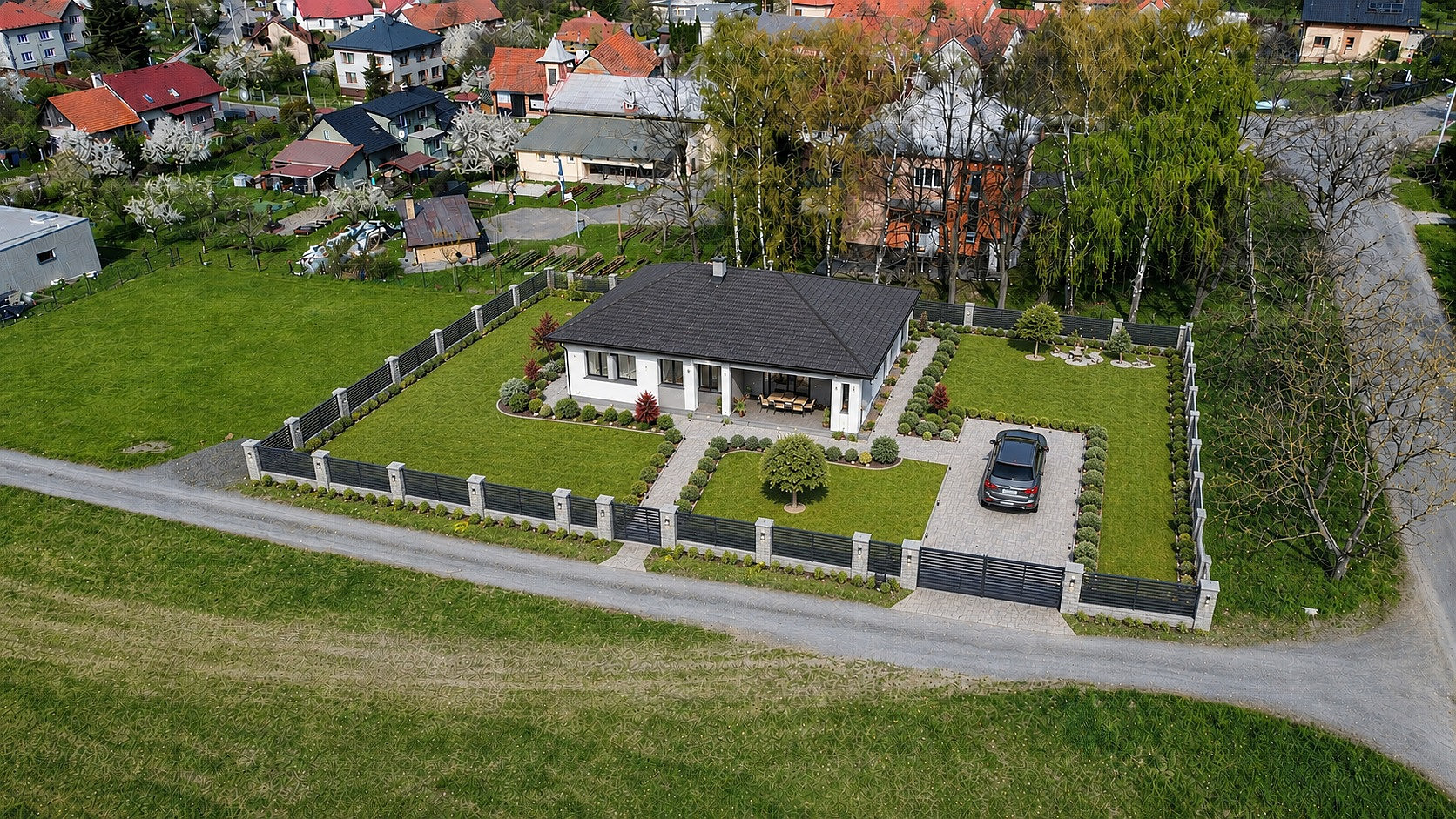 Prodej stavebního pozemku 1 156 m² – pohled 2