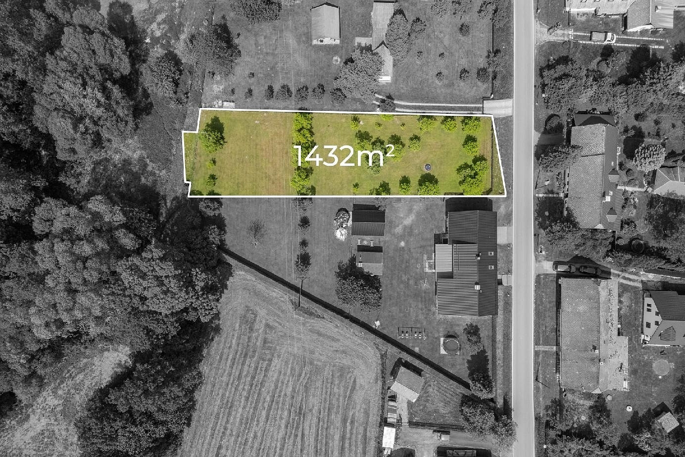 Prodej stavebního pozemku 1 432 m²