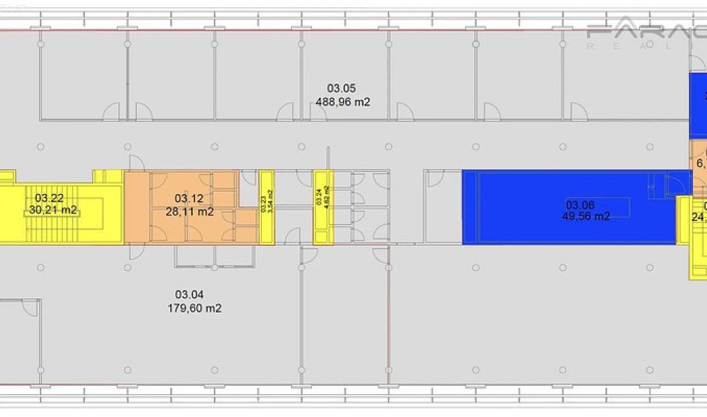 Pronájem kanceláře 489 m², Praha – náhled fotky 10