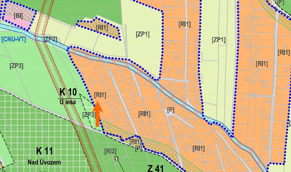 Prodej stavebního pozemku 1 304 m², Psáry – náhled fotky 25