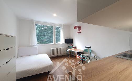 Pronájem bytu 1+kk 20 m², Na Výšině, Jablonec nad Nisou