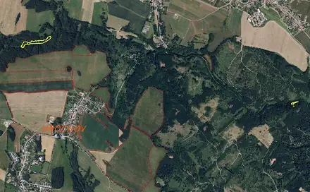 Prodej pozemku 9 673 m², Lipová - Hrochov, okres Prostějov