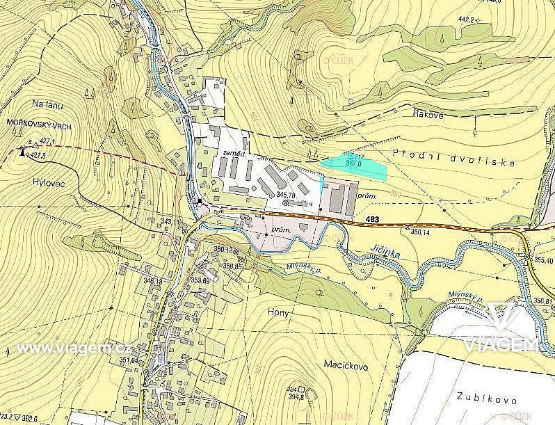 Pole 9 128 m², Podíl 35 % o výměře 3 195 m² – pohled 3