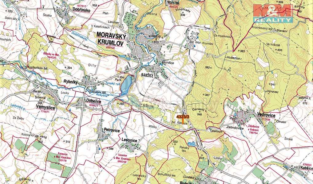 Prodej louky 8 257 m², Moravský Krumlov – náhled fotky 3