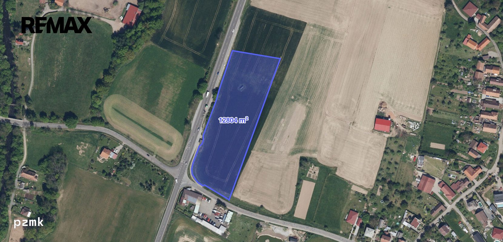 Prodej komerčního pozemku 12 804 m² – fotografie 3