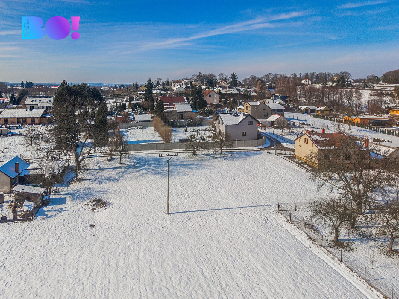 Prodej stavebního pozemku 1 274 m² – pohled 4