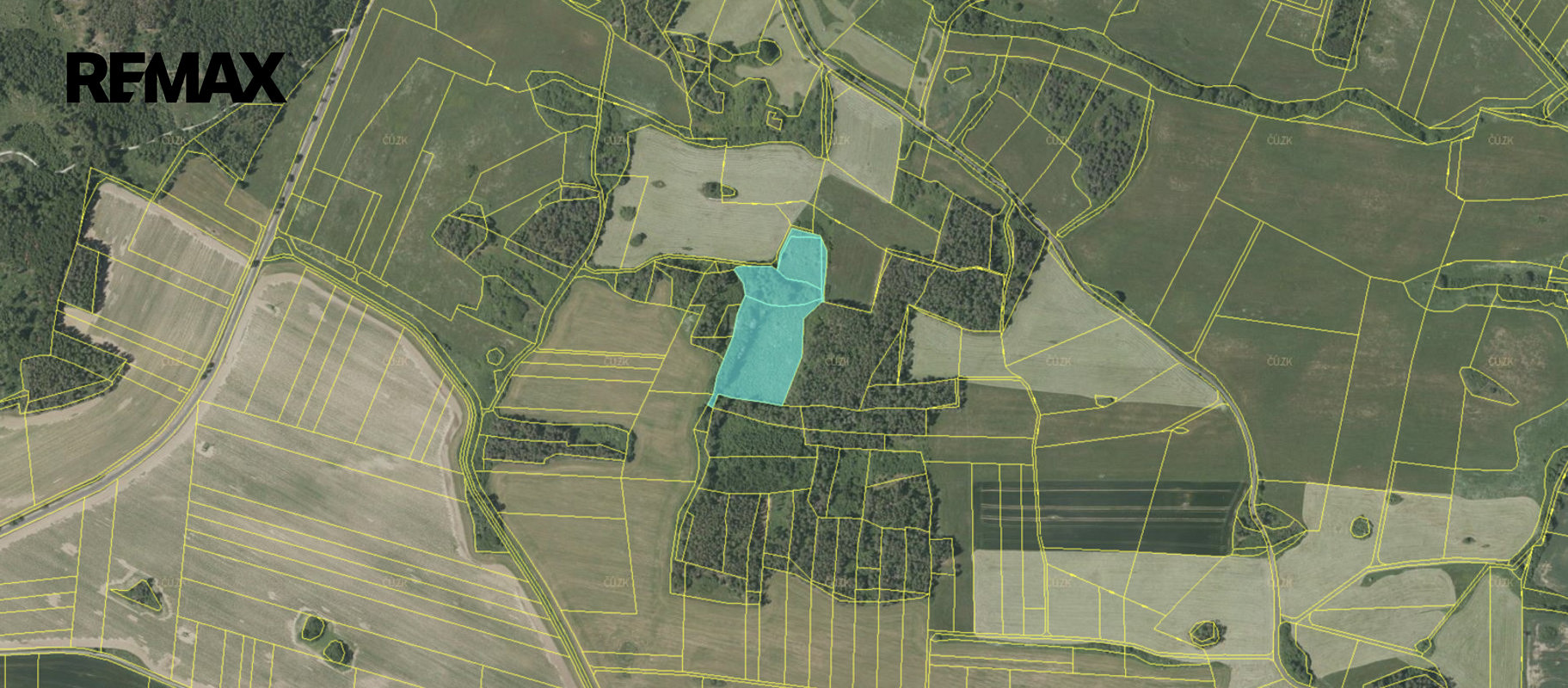 Prodej lesa 19 636 m², Břežany
