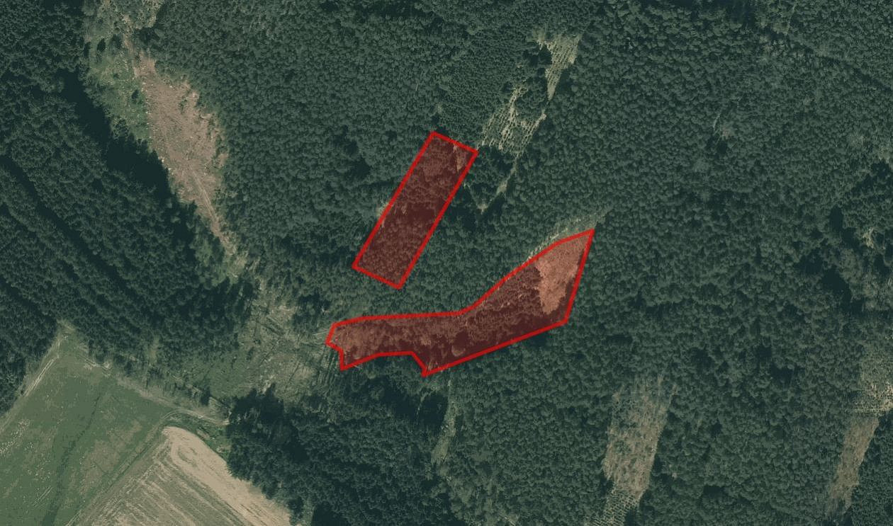 Prodej pole 33 894 m² – pohled 3