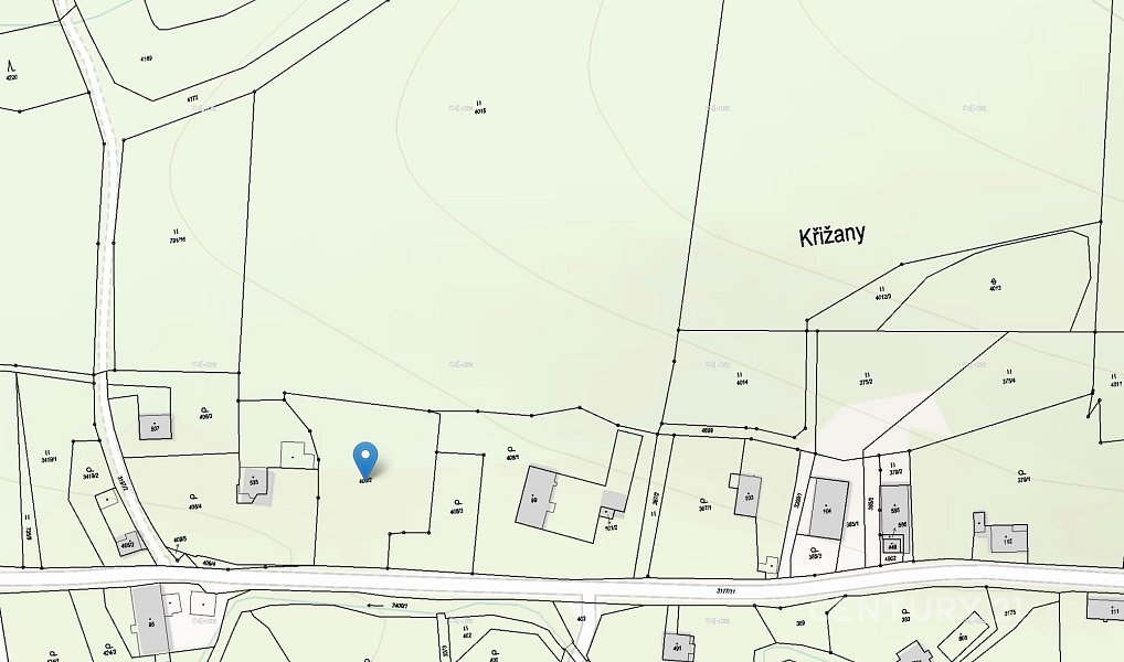 Prodej stavebního pozemku 2 626 m², Křižany – náhled fotky 8