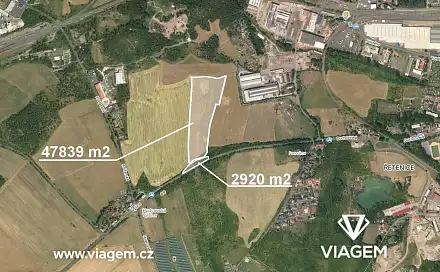 Prodej pole 10 151 m², Teplice