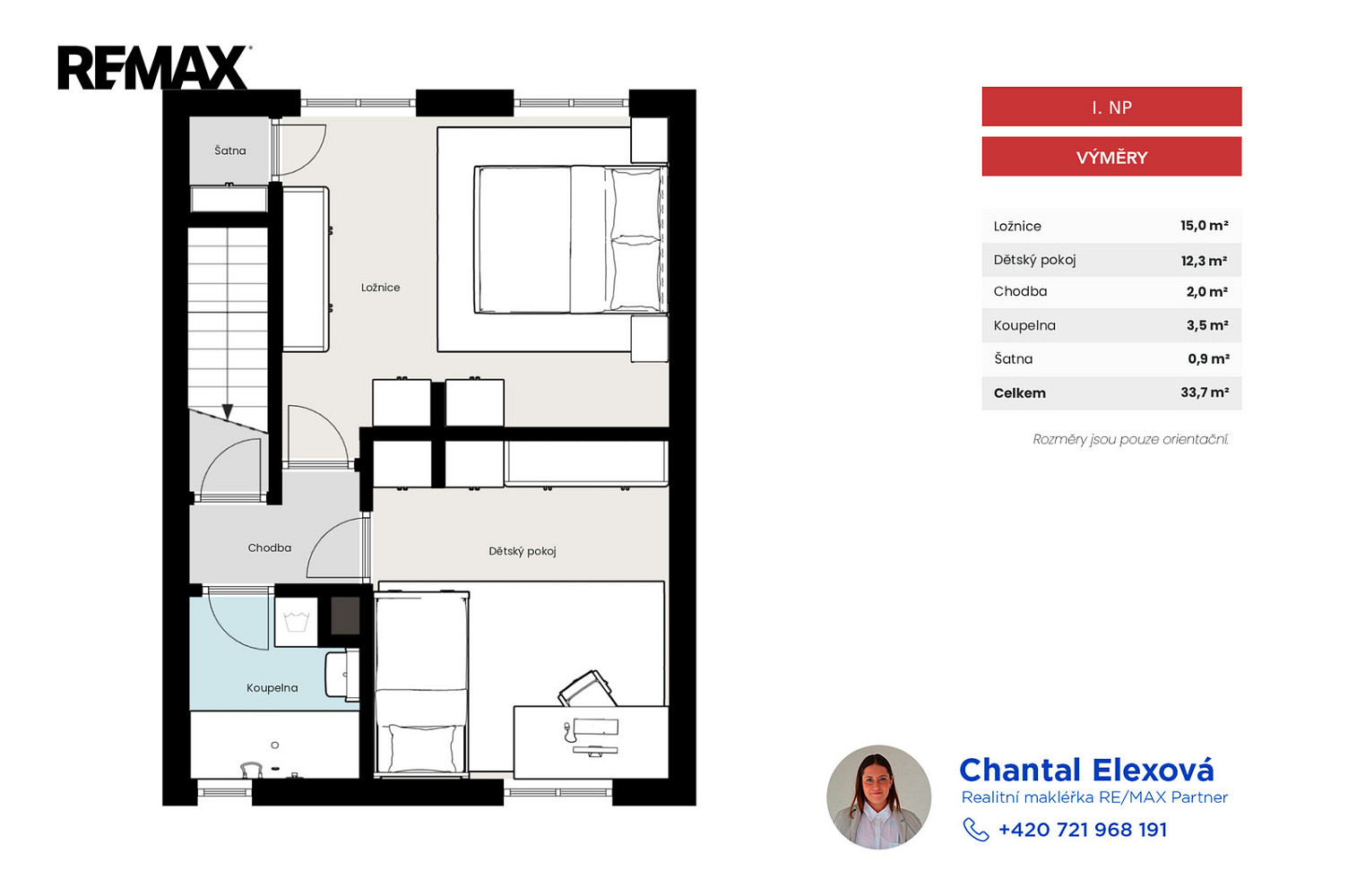 Prodej domu 100 m² s pozemkem 412 m² – pohled 4