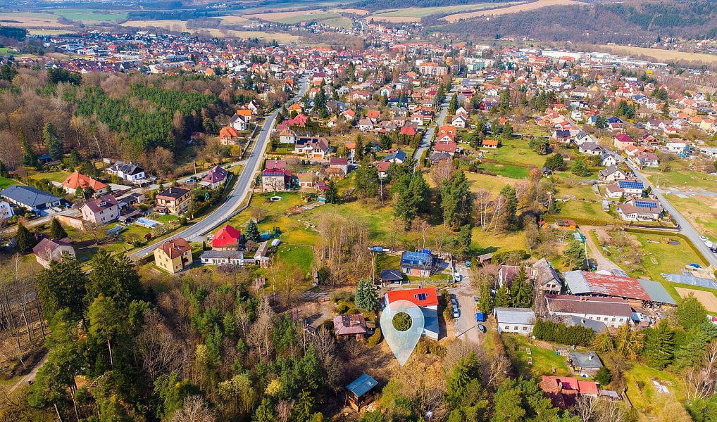 Prodej stavebního pozemku 660 m², Starý Plzenec – náhled fotky 3