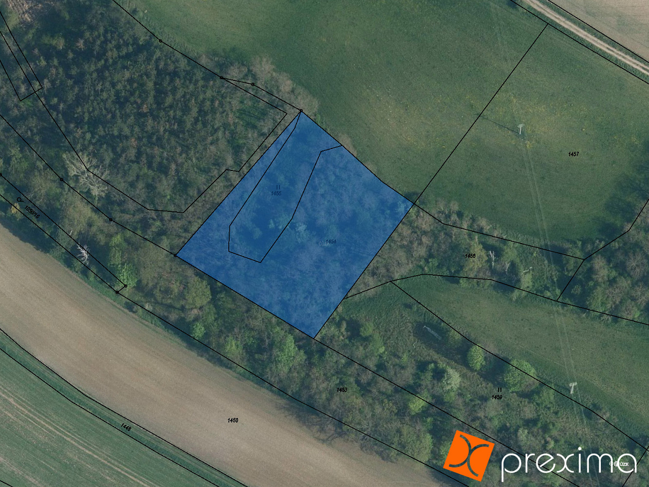 Prodej pozemku 2 917 m²
