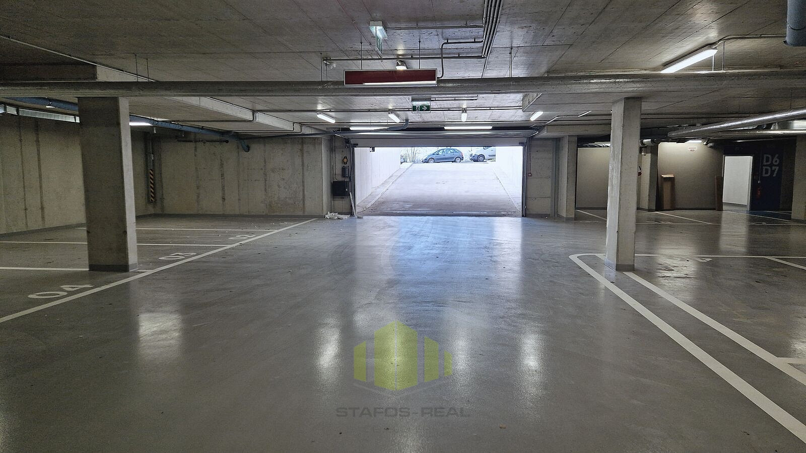 Pronájem vnitřního parkovacího stání, Hněvotínská, Olomouc – fotografie 2