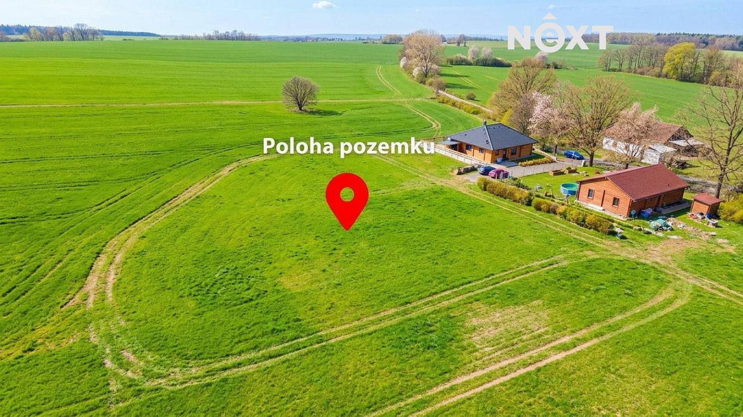 Prodej stavebního pozemku 612 m²