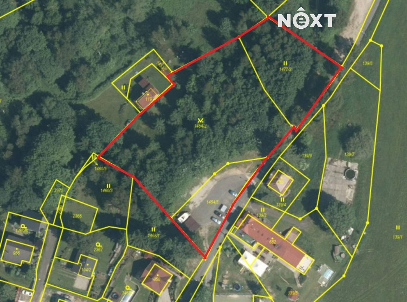 Prodej komerčního pozemku 5 357 m²