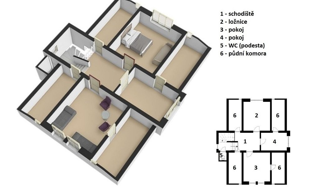 Prodej domu 239 m² s pozemkem 2 100 m², Vrchlabí – náhled fotky 12