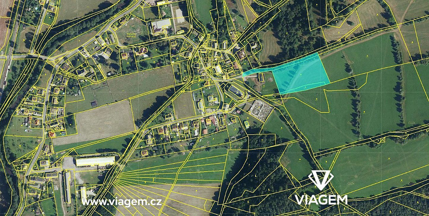 Prodej pole 1 539 m² – fotografie 2