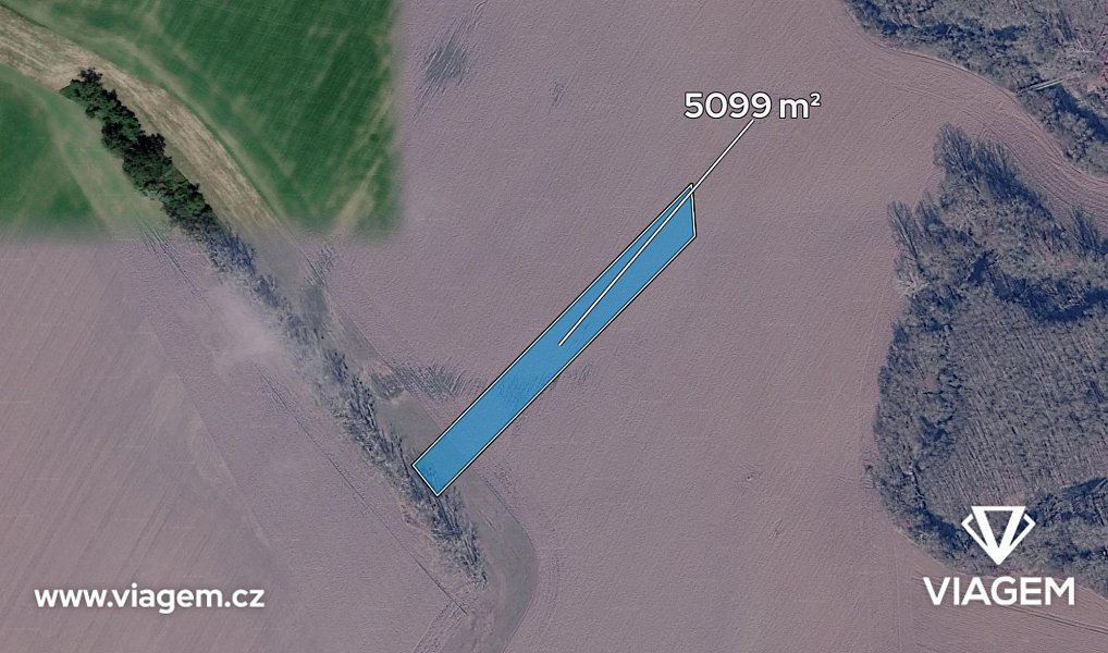 Prodej pole 509 m², Kroměříž – náhled fotky 2