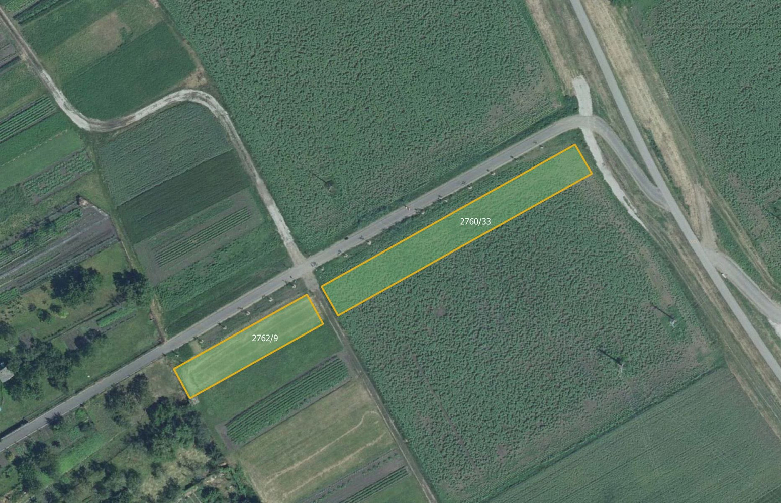 Prodej zahrady 656 m²