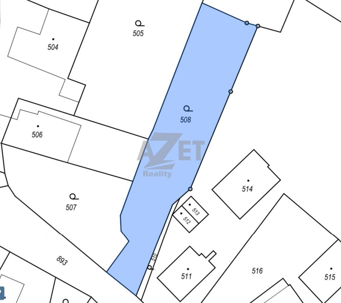 Prodej stavebního pozemku 1 229 m² – fotografie 3