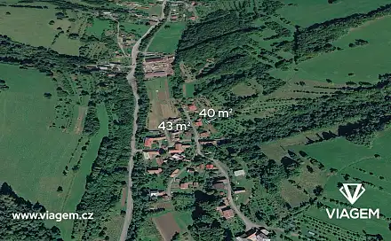 Prodej zahrady 10 m², Valašská Senice, okres Vsetín