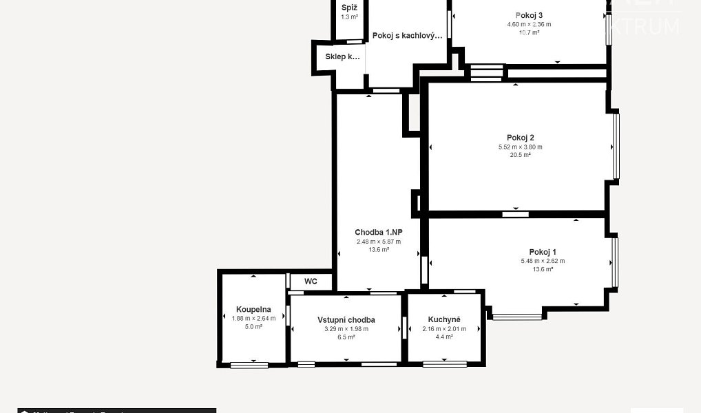 Prodej domu 149 m² s pozemkem 643 m², Nekoř – náhled fotky 29