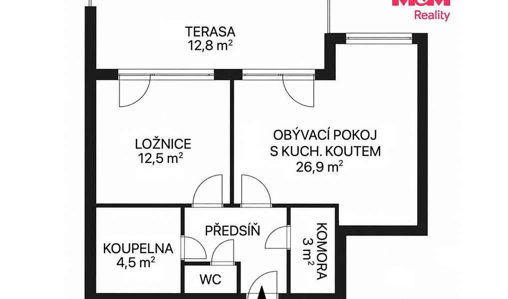 Prodej bytu 2+kk 57 m², Brno – náhled fotky 11