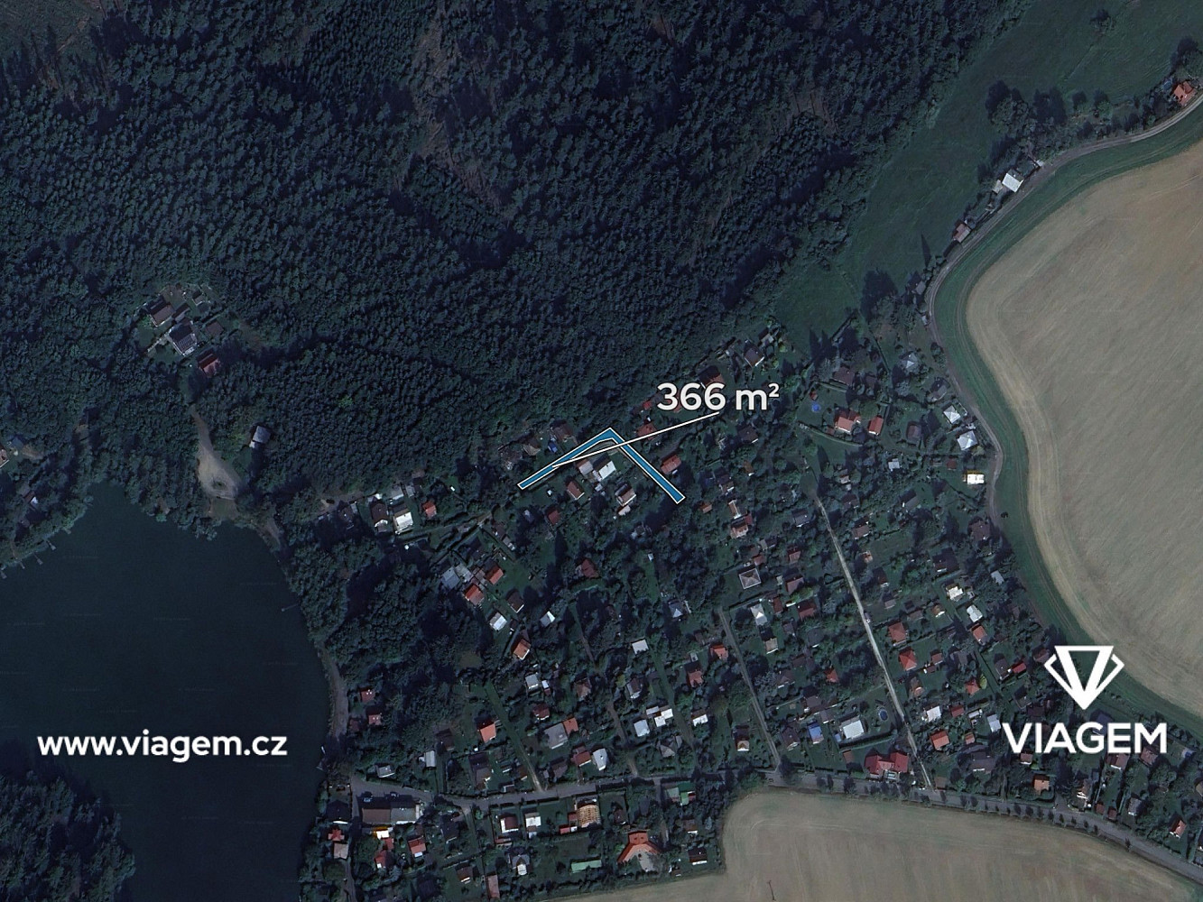 Prodej pole 366 m² – fotografie 2