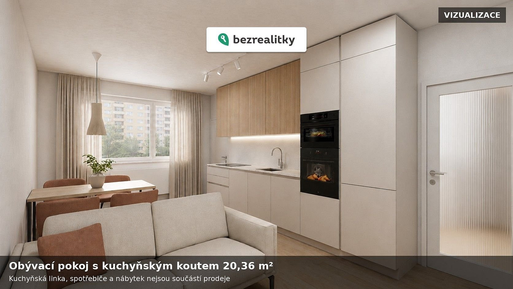 Prodej bytu 3+kk 60 m²