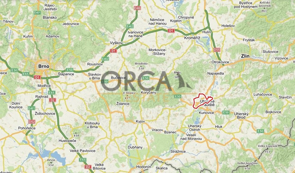 Prodej pole 2 993 m², Staré Město – náhled fotky 4