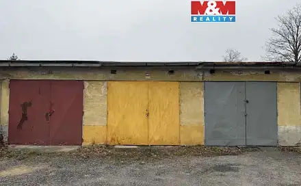 Prodej garáže, 16 m2, Bechyně, ul. Na Libuši, Na Libuši, Bechyně, okres Tábor