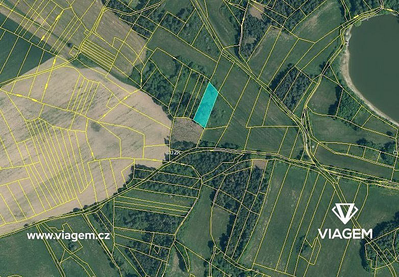 Les 2 465 m², Podíl 50 % o výměře 1 233 m² – pohled 3