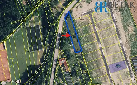 Prodej stavebního pozemku 1 409 m², Grymovská, Přerov - Přerov IV-Kozlovice