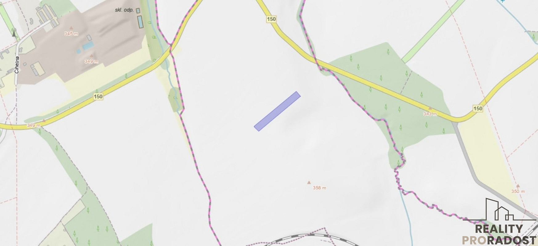 Prodej pole 6 191 m² – fotografie 3