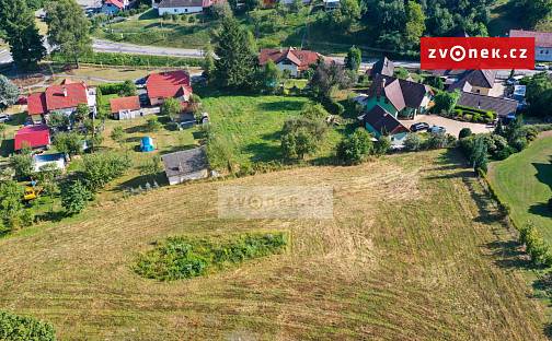 Prodej stavebního pozemku 6 443 m², Březůvky, okres Zlín